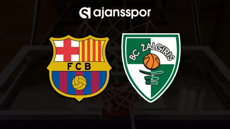 Barcelona - Zalgiris maçının canlı yayın bilgisi ve maç linki