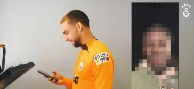 Galatasaray'a geri dönen Berkan Kutlu'ya sürpriz telefon! Görüntülü aradı...