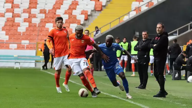 Adanaspor - Boluspor: 1-1 (Maç sonucu-yazılı özet)