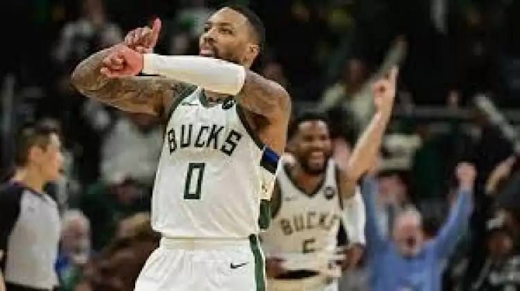 Milwaukee Bucks, Damian Lillard'ın son saniye üçlüğüyle Sacramento Kings'i yıktı