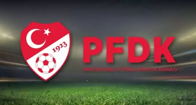 PFDK'den 2 futbolcuya men, 5 kulübe para cezası