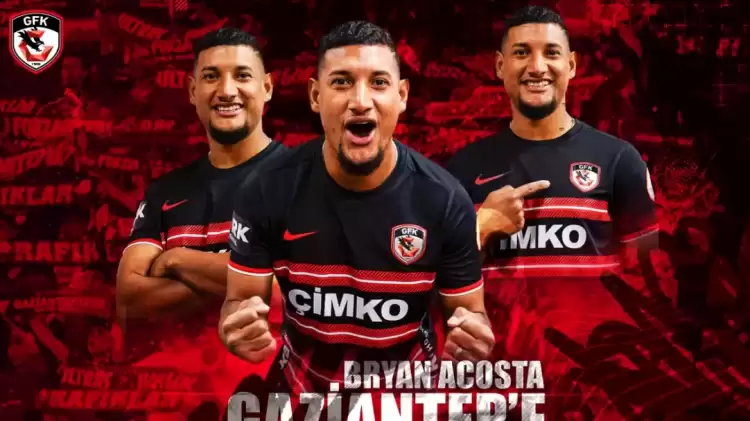 Bryan Acosta, Gaziantep FK'ye transfer oldu!