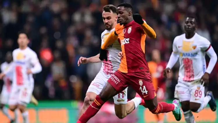 (GENİŞ ÖZET) Galatasaray-Kayserispor Maç Sonucu: 2-1