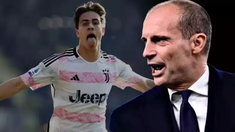 Juventus hocası Allegri'den Kenan Yıldız'a övgüler!