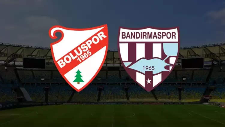 CANLI| Boluspor - Bandırmaspor maçı yayın bilgisi ve saati 