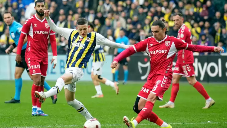 ÖZET) Fenerbahçe- Samsunspor Maç Sonucu: 1-1