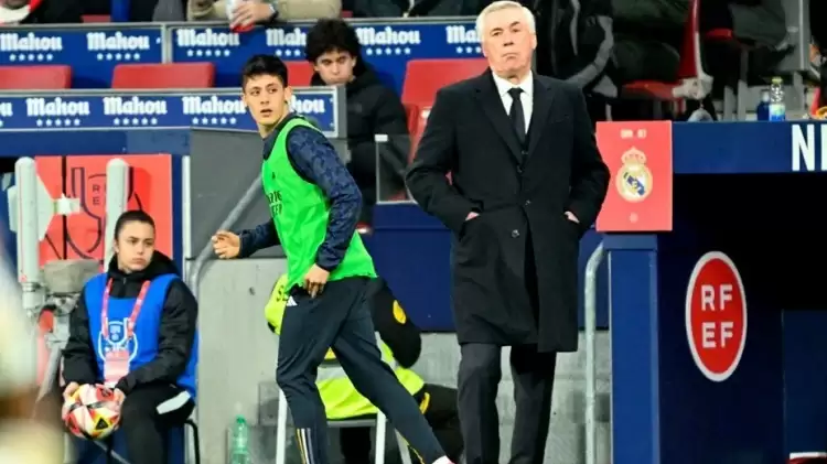 Oyuna girmediği için tepki göstermişti! Ancelotti, Arda Güler kararını verdi