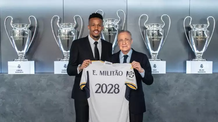 Real Madrid, Eder Militao'nun sözleşmesini uzattı