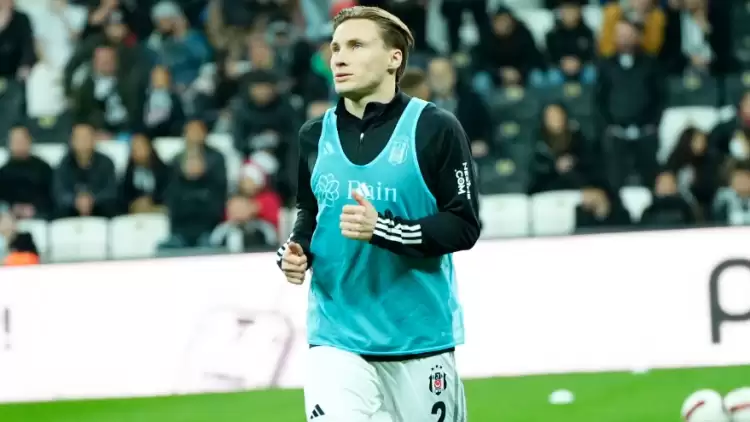 Beşiktaş'ta Jonas Svensson, ilk kez 11'de forma giydi