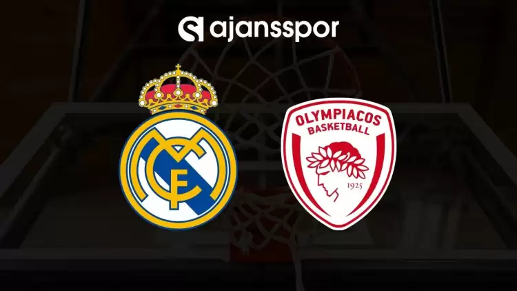 Real Madrid - Olympiakos maçının canlı yayın bilgisi ve maç linki