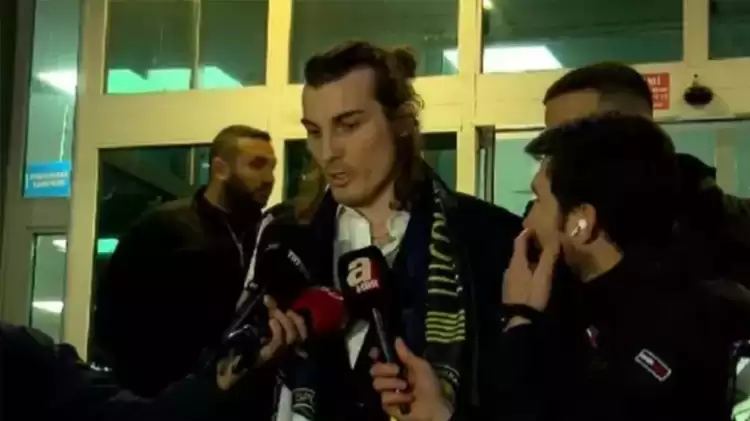 Fenerbahçe'nin yeni transferi Çağlar Söyüncü, İstanbul'a geldi!