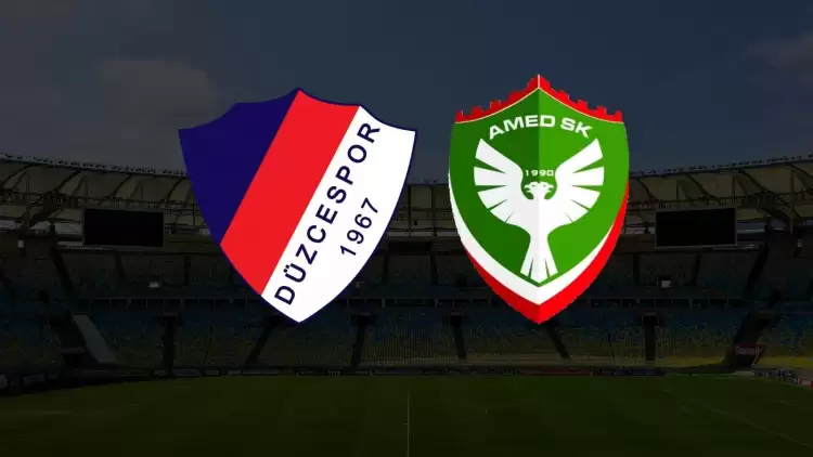 CANLI| Düzcespor - Amedspor maçı yayın bilgisi ve saati 