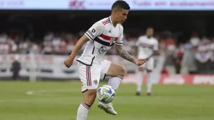 Beşiktaş, James Rodriguez'i gündemine aldı! Sao Paulo'dan açıklama