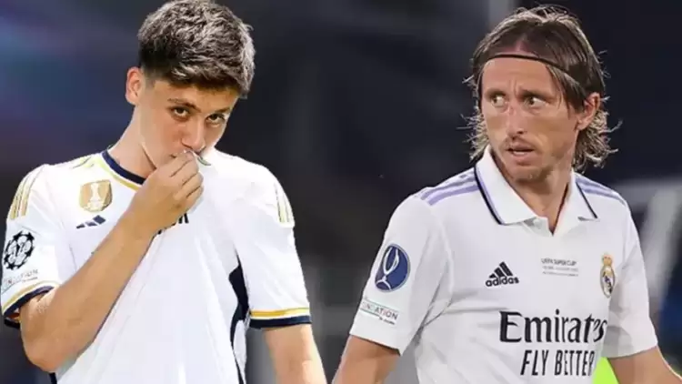 Real Madrid'de Arda Güler'e kötü haber! Luka Modric detayı...