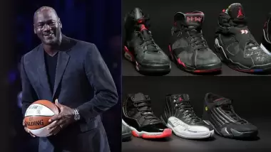 Michael Jordan'ın ayakkabıları rekor fiyata satıldı!
