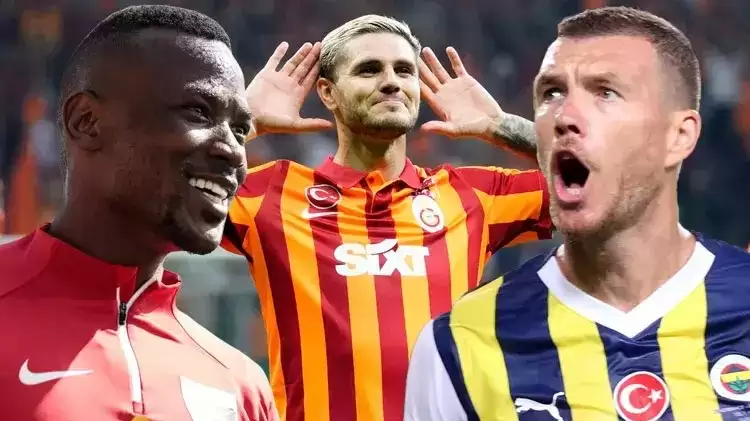 Dzeko 5 maçtır suskun! Gol krallığında işler kızıştı!