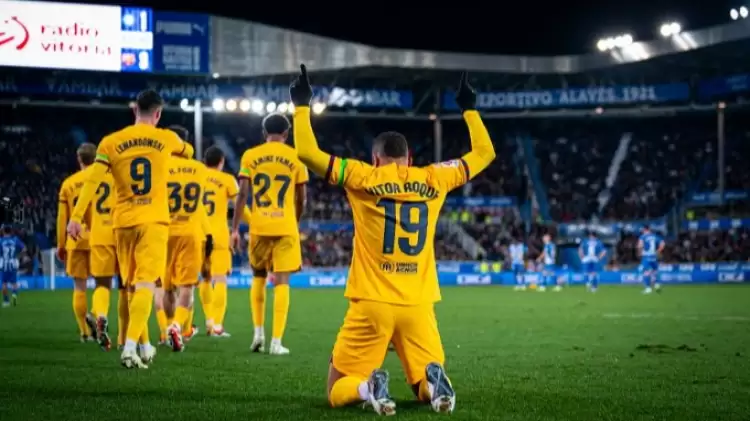 Vitor Roque 13 dakikada gol attı ve kızardı!