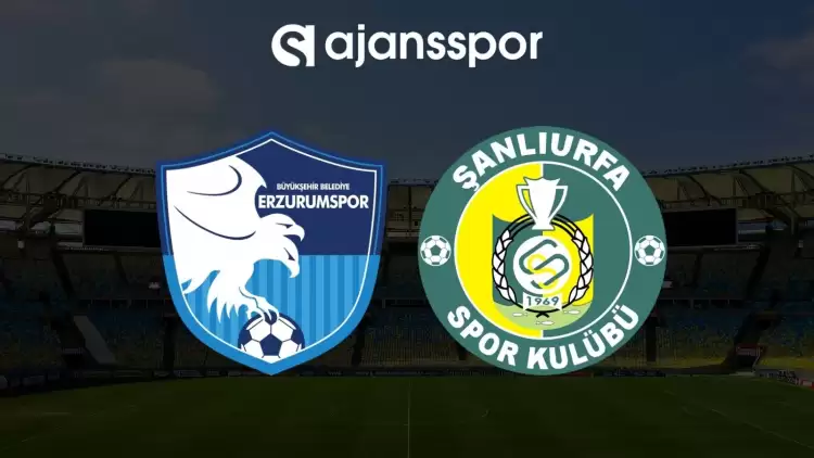Erzurumspor FK - Şanlıurfaspor maçının canlı yayın bilgisi ve maç linki
