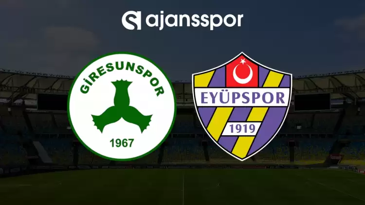 CANLI| Giresunspor- Eyüpspor maçını canlı izle (Maç linki)