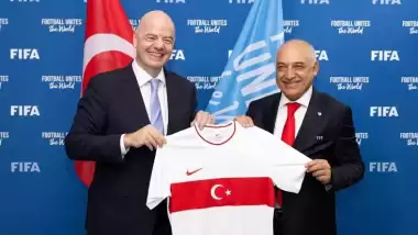 Infantino: "TFF, harika işler yaptı"