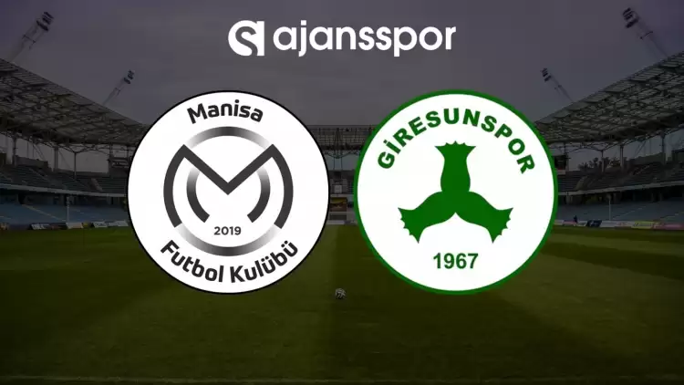 Manisa FK - Giresunspor maçının canlı yayın bilgisi ve maç linki