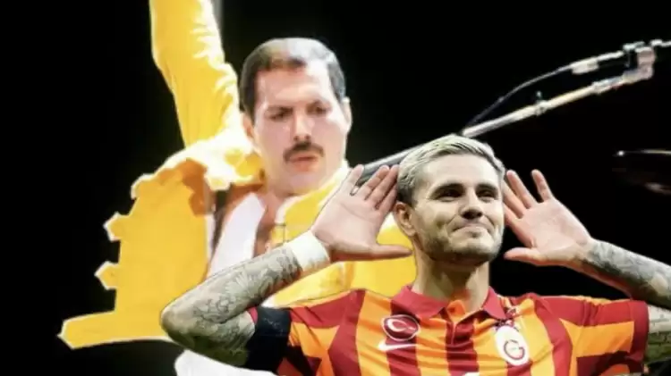 Mehmet Demirkol Galatasaraylı Mauro Icardi'yi Freddie Mercury'ye benzetti