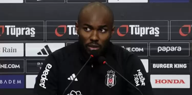 Beşiktaş'ın yeni transferi Al-Musrati basın toplantısı düzenledi