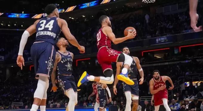 NBA - All Star maçında rekorlar kırıldı! Sonuç farklı oldu...