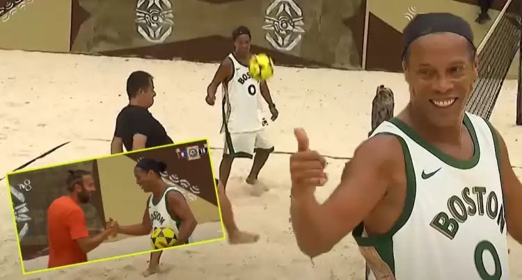 Survivor'da Ronaldinho fırtınası! Acun Ilıcalı ile takım oldu...