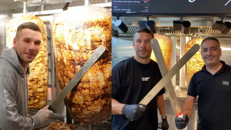 "Kebap Kralı" Eski Galatasaraylı Lukas Podolski döner kebabı savundu