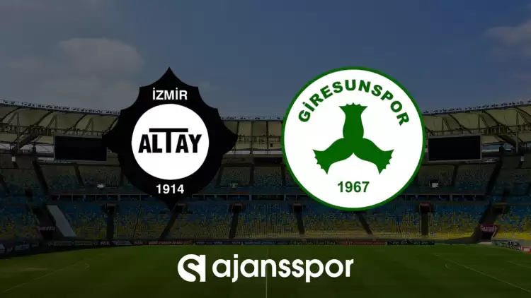 CANLI| Altay- Giresunspor maçını canlı izle (Maç linki)