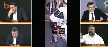 Tete'nin penaltı pozisyonu diye ekrana getirip, kahkahalara boğuldular!