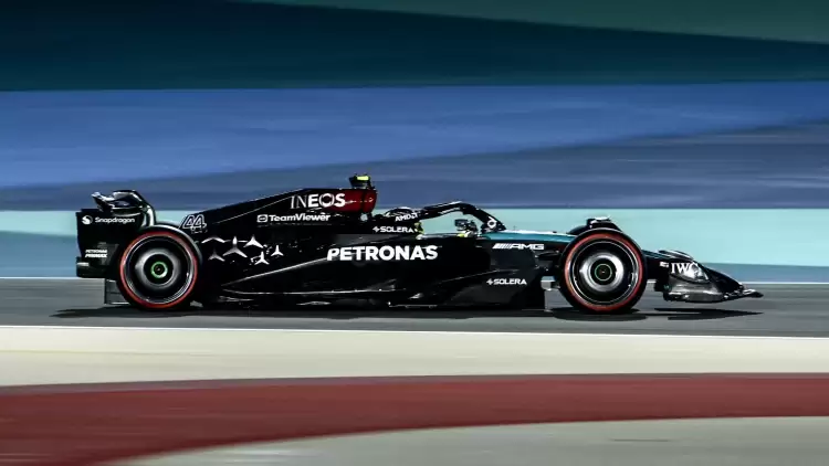 Formula 1'de 2. antrenman seansı sona erdi! Mercedes uçuşa geçti