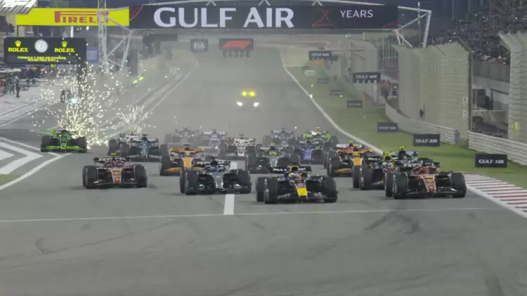 Formula 1 Bahreyn GP'de kazanan belli oldu! Leclerc çok sinirlendi