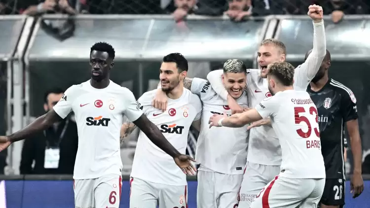 Galatasaray, Beşiktaş derbisine önde başladı! Bu gol tarihe geçti