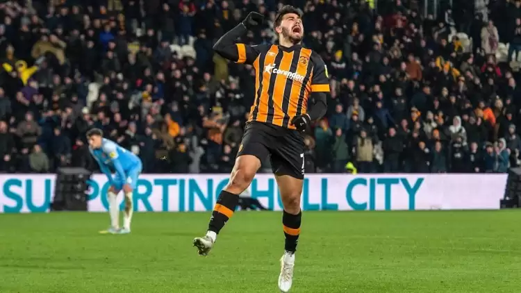 Ozan Tufan, Hull City'yi öne geçirdi! Premier Lig'i istiyor...