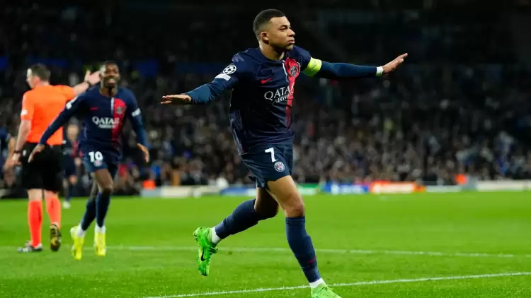 Kylian Mbappe, PSG'yi çeyrek finale taşıdı! Real Sociedad veda etti