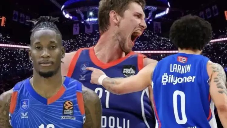 Anadolu Efes'te 3 isim yol ayrımında! Larkin, Clyburn, Pleiss...