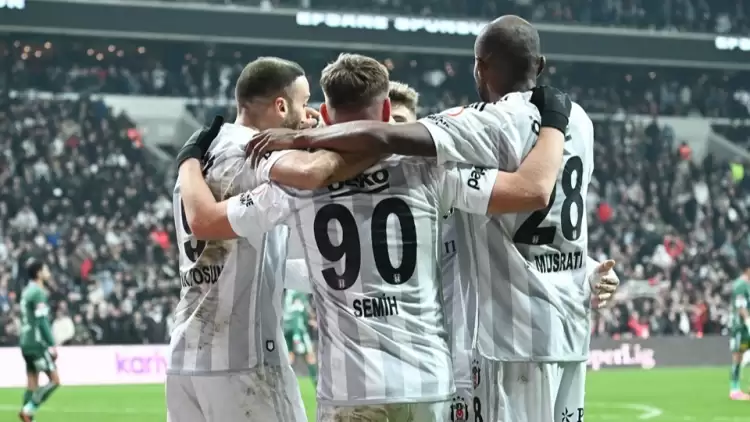 Beşiktaş'ın Gaziantep FK maçı kadrosu açıklandı