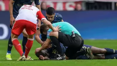 Alman hakem oyuncunun hayatını kurtardı