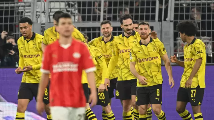 Dortmund evinde PSV'yi devirdi! Salih Özcan çeyrek finalde