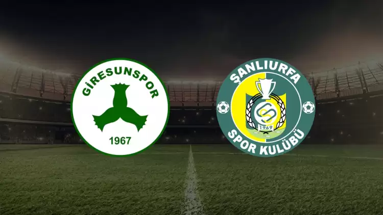 CANLI| Giresunspor- Şanlıurfaspor maçını canlı izle (Maç linki)