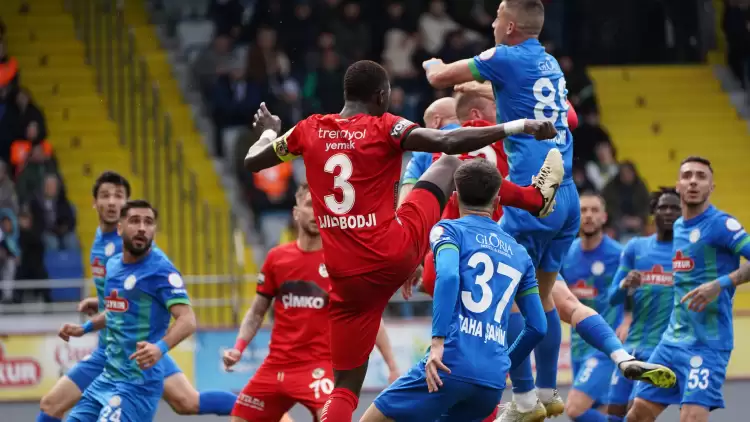 Çaykur Rizespor, geri döndü ve Gaziantep FK'yı 3-1 yendi! ÖZET