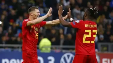 Batshuayi ve Meunier'li Belçika'dan sessiz prova!