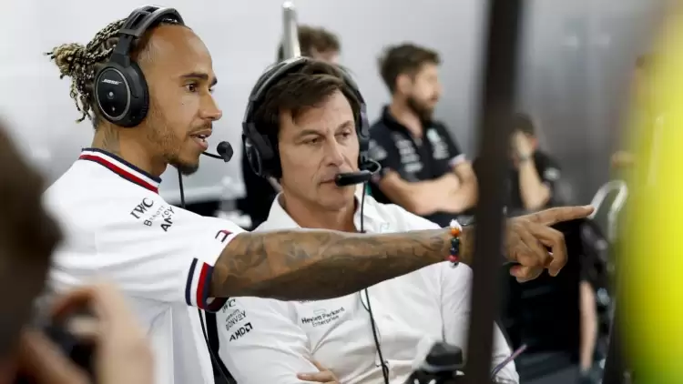 Mercedes'te hayal kırıklığı! Lewis Hamilton ve Toto Wolff...