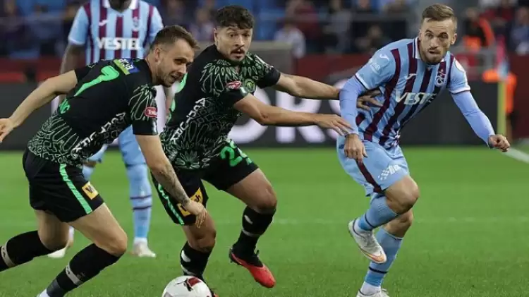 Trabzonspor'un Konyaspor maçı kamp kadrosu belli oldu!