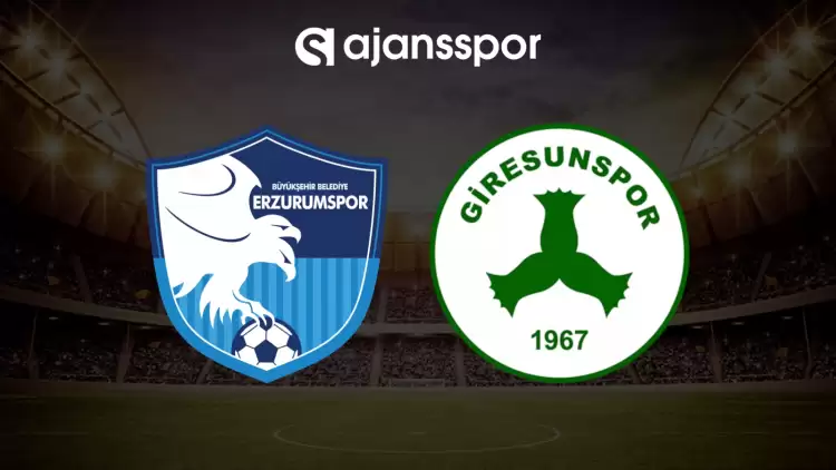 CANLI| Erzurumspor- Giresunspor maçını canlı izle (Maç linki)