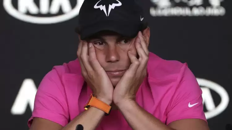 Rafael Nadal hayranlarını üzdü