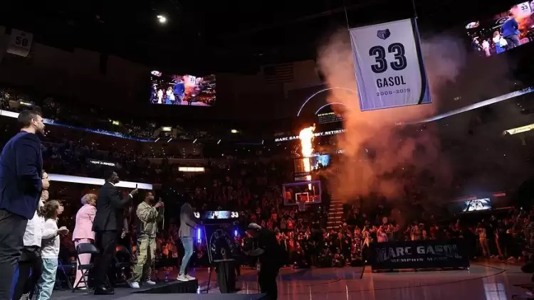 Grizzlies, Marc Gasol'un 33 numaralı formasını emekliye ayırdı