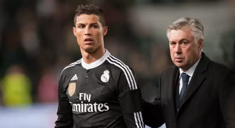 Cristiano Ronaldo'nun Carlo Ancelotti ile tartışması!